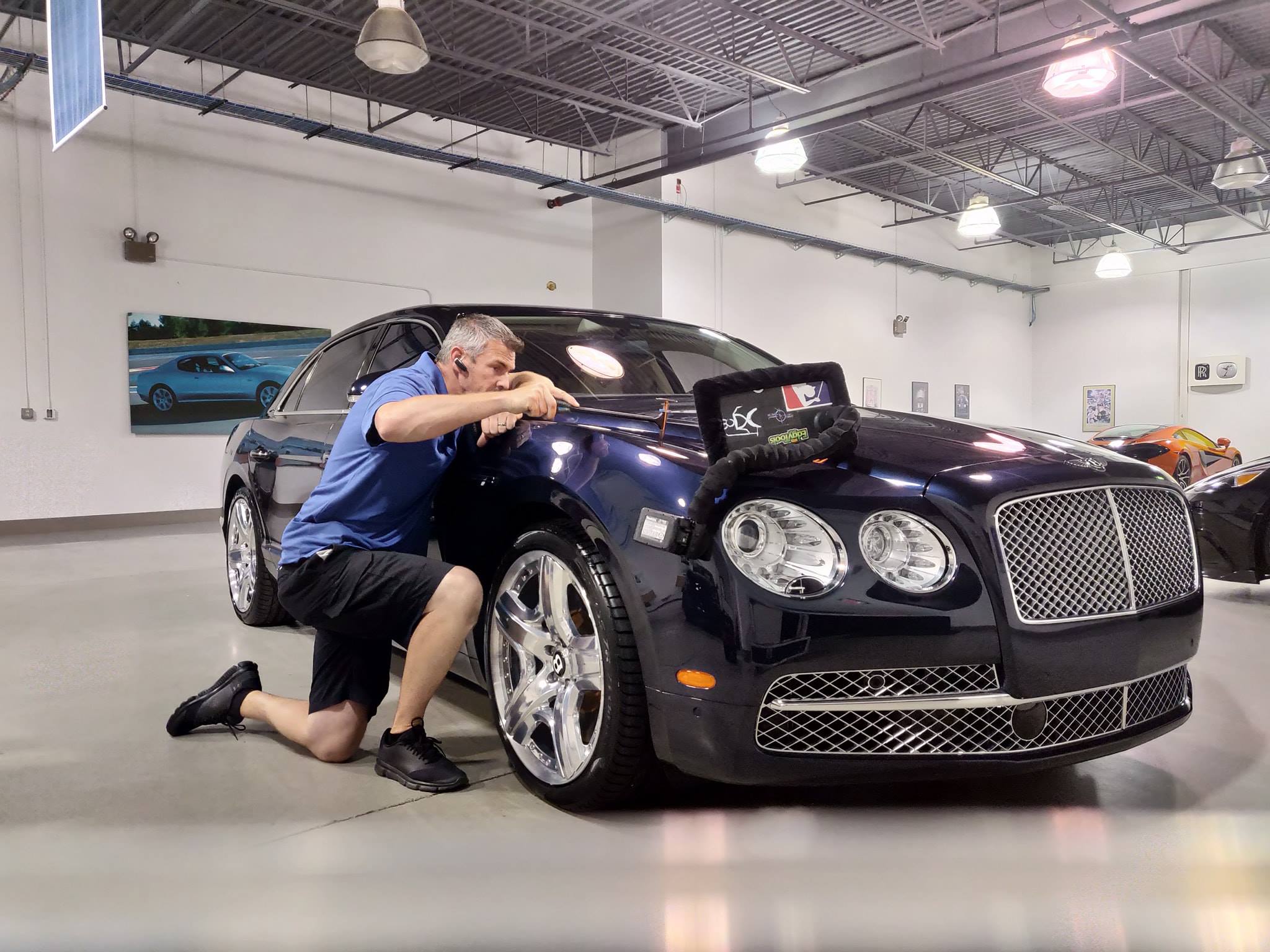 Paintless dent repair by Five Star Dents & Dings in Alpharetta GA