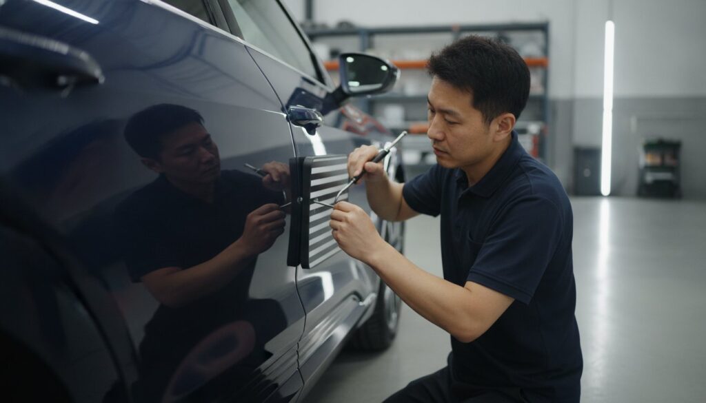 Audi Aluminum Dent Repair in Roswell: Expert PDR for Luxury Vehicles