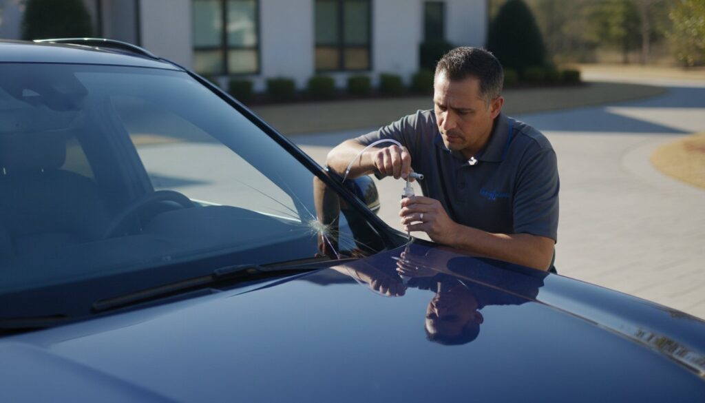 Windshield Chip Repair in Alpharetta: Professional On-Site Solutions (2026)